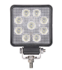 Van Offroad Zuivere Witte Vierkante LEIDENE van 9W de Waterdichte Lichten 12V het Werkvloed