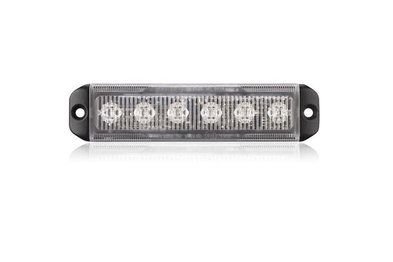 De Spaander van LEIDENE van 6PCS*1W Osram Opvlammende LEIDENE Waarschuwingslichten R65 Off Road Vloedlichten
