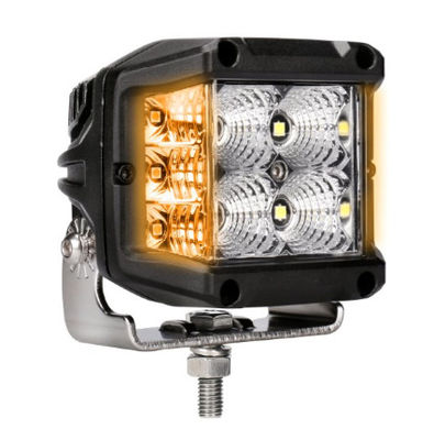 26W het Werklicht van Amber Side Shooter Led Pods van de 4 Duimvloed