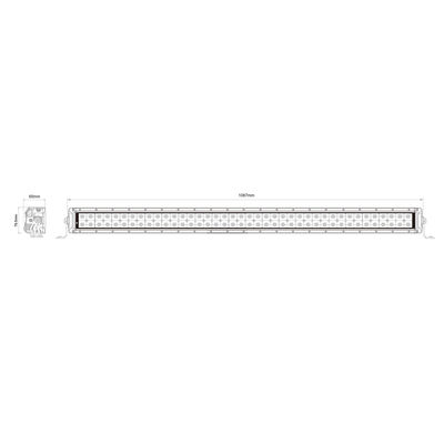 LEIDENE van Ce 40in 240W Drijf Lichte Bar met Verwarmde Lens TS 16949