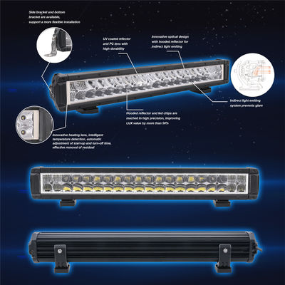 Hoge Lumen Lichte Bar 42 Duim 283W 21600 lm Lightbar met Osram leidde spaander voor Vrachtwagenauto