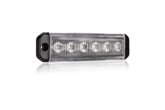 De Spaander van LEIDENE van 6PCS*1W Osram Opvlammende LEIDENE Waarschuwingslichten R65 Off Road Vloedlichten
