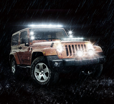 41,5 Dubbele LEIDENE van de Duim240w Gebogen Rij Lichte Barcree LEIDENE Offroad Auto Lichte Bar