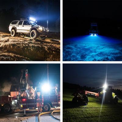Hoge Lumen80w LEIDENE Vlek 7 Duim om Offroad Lichten 16*5W CREE