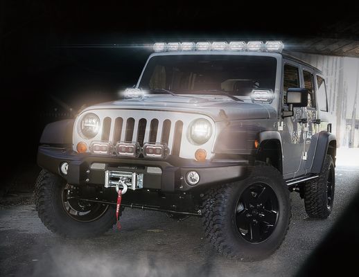UTV 9 Duim om Offroad Hoge Machts Geleide Drijflichten HANMA 51W