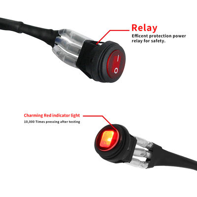 20cm 14AWG van de de Uitrustingscsa Zekering van de het Werk Lichte Automobieldraad het Relaisschakelaar