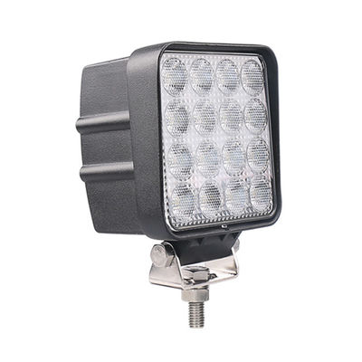 De Spot-bundel van LEIDEN van IP69K 48W het Werklamp Lichten Zwarte Vierkante Off Road