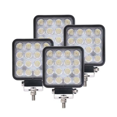 Bridgelux van de LEIDENE de Peul 6000K die Vlekvloed voor Off Road-Tractor ATV 4pcs drijven